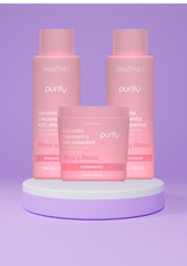 Kit Purify, Anticaida, Antioleosidad Y Nutrición Amazónica