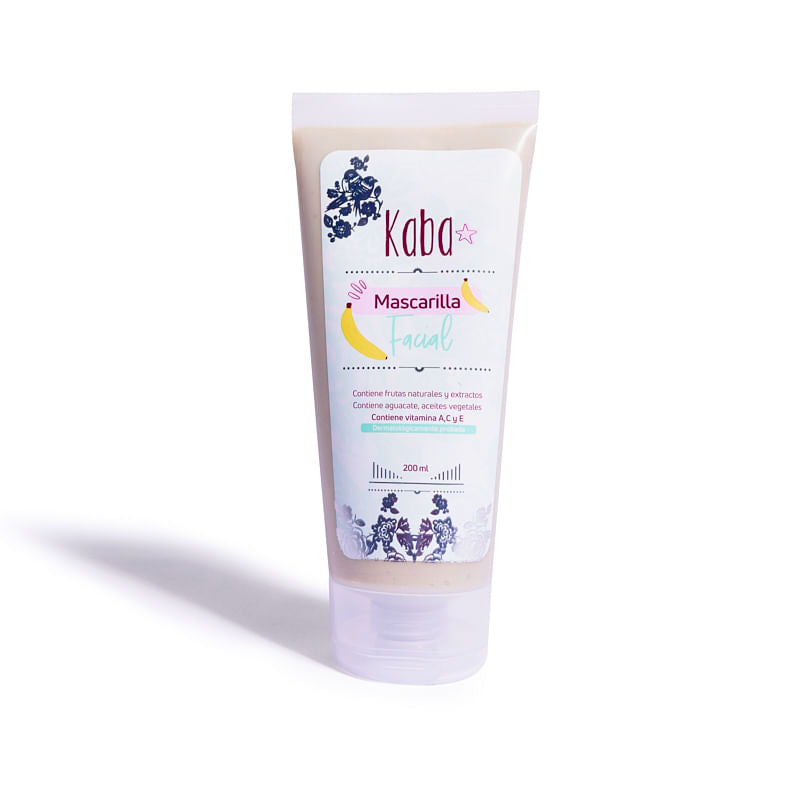 Mascarilla Facial de Banano Kaba 200 ml - Portada