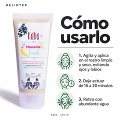 Mascarilla Facial de Banano Kaba 200 ml - Modo de uso