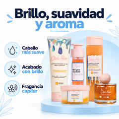 Kit Miel Brillo Intenso Click Hair con Perfume – 5 productos - Beneficios de la rutina