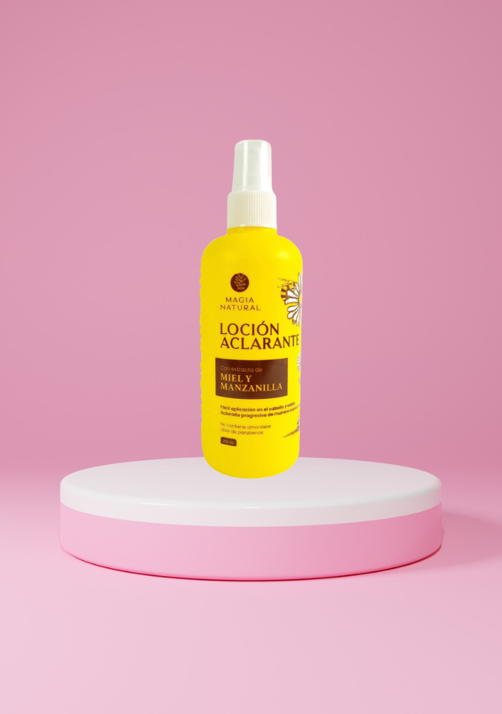 Loción Aclaradora Miel Y Manzanilla Magia Natural 250Ml