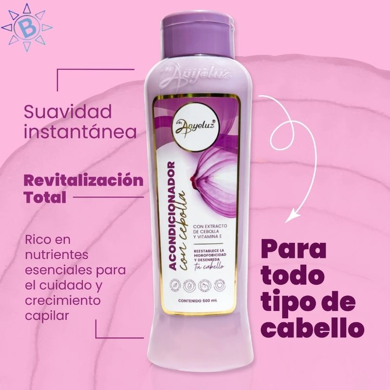 Acondicionador Anyeluz Cebolla x 500 ml