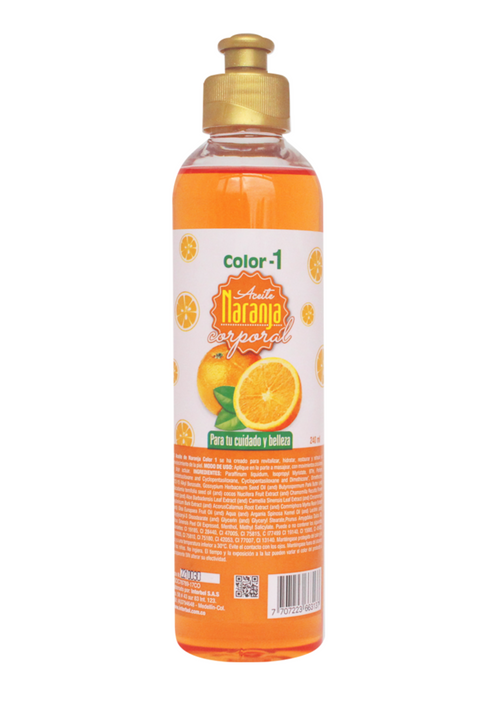 Aceite Corporal De Naranja  X 240 Ml