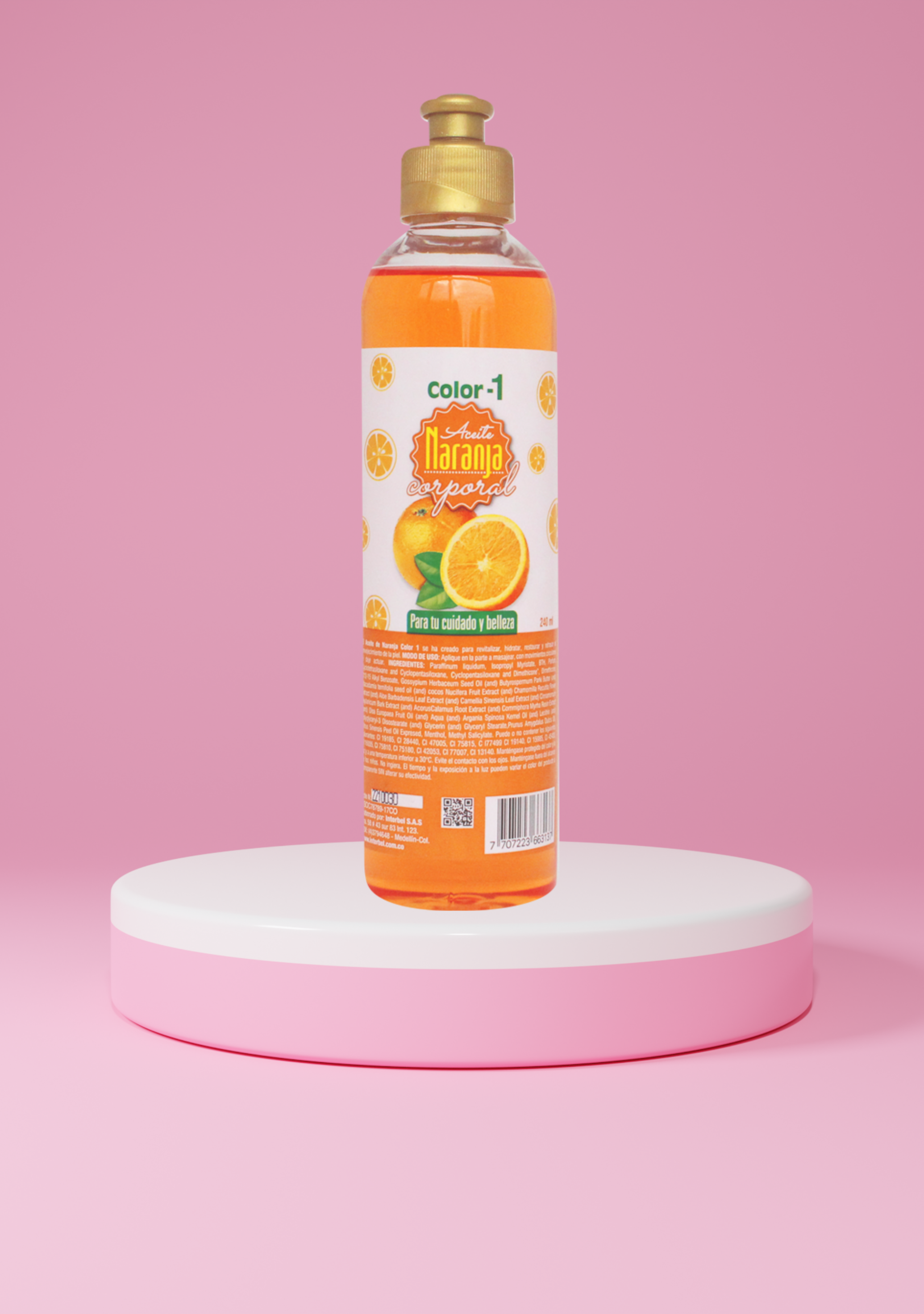 Aceite Corporal De Naranja X 120 Ml