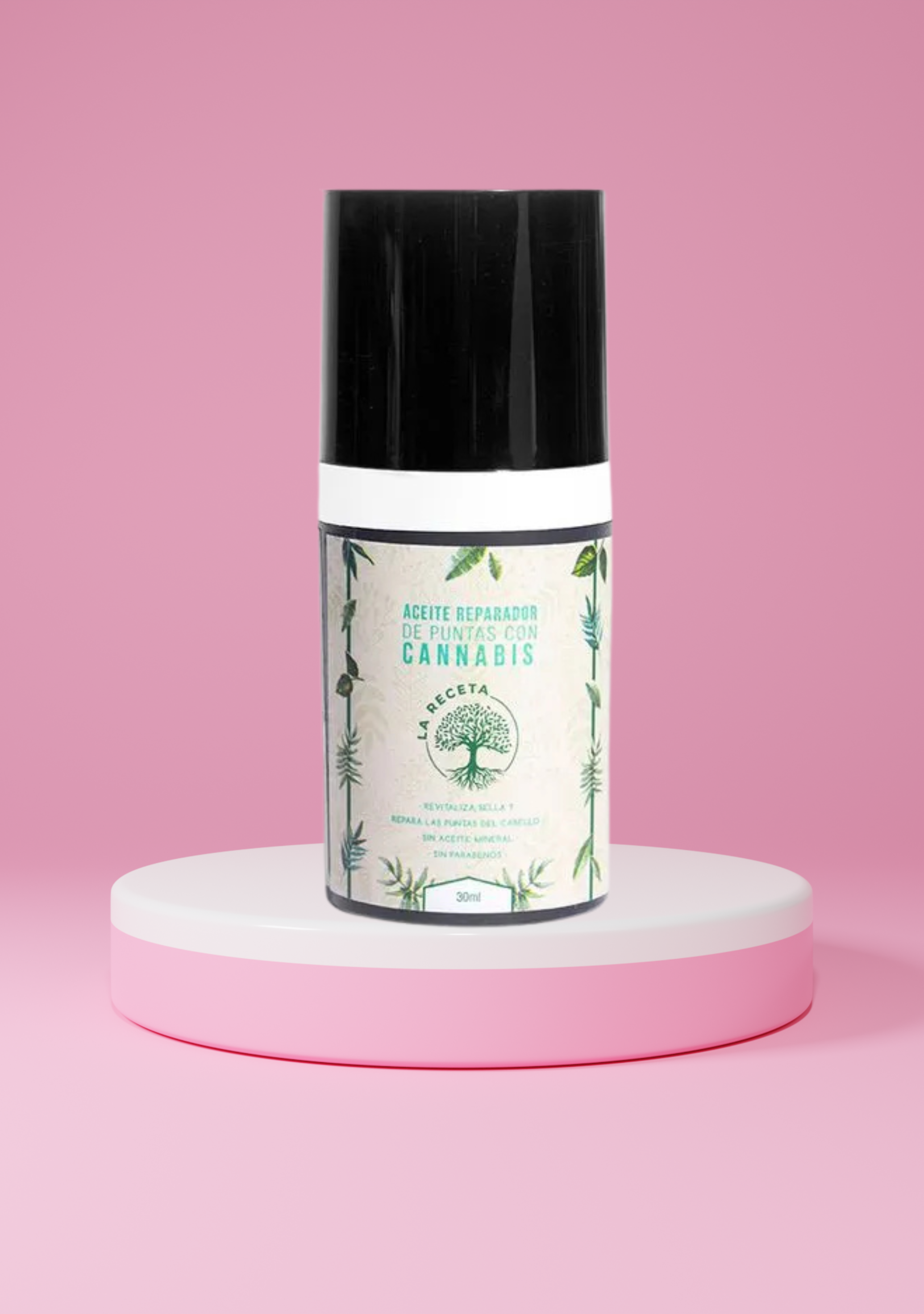 Aceite Reparador De Puntas La Receta x 30 ml