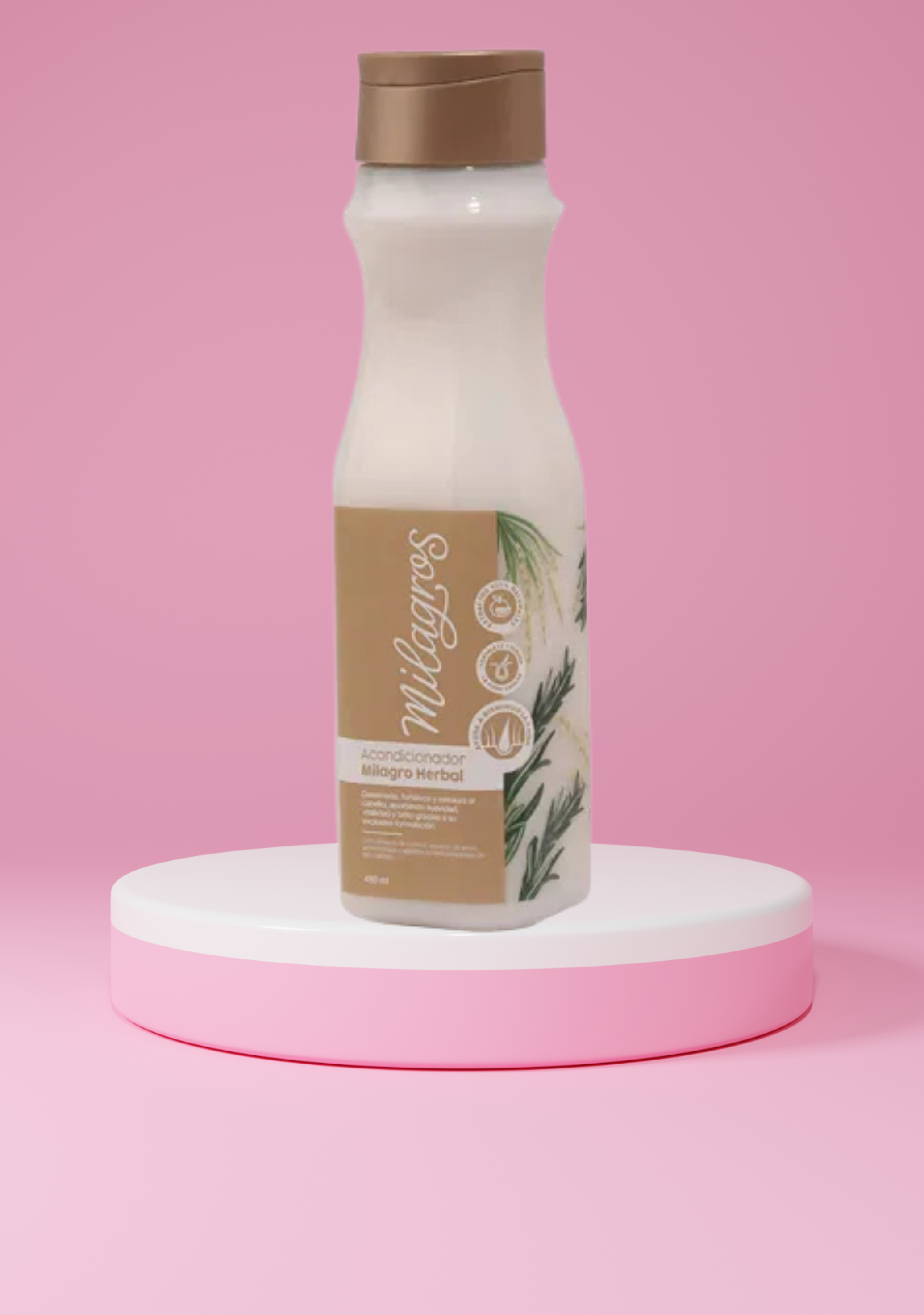 Acondicionador De Arroz Y Linaza Milagros x 450 ml