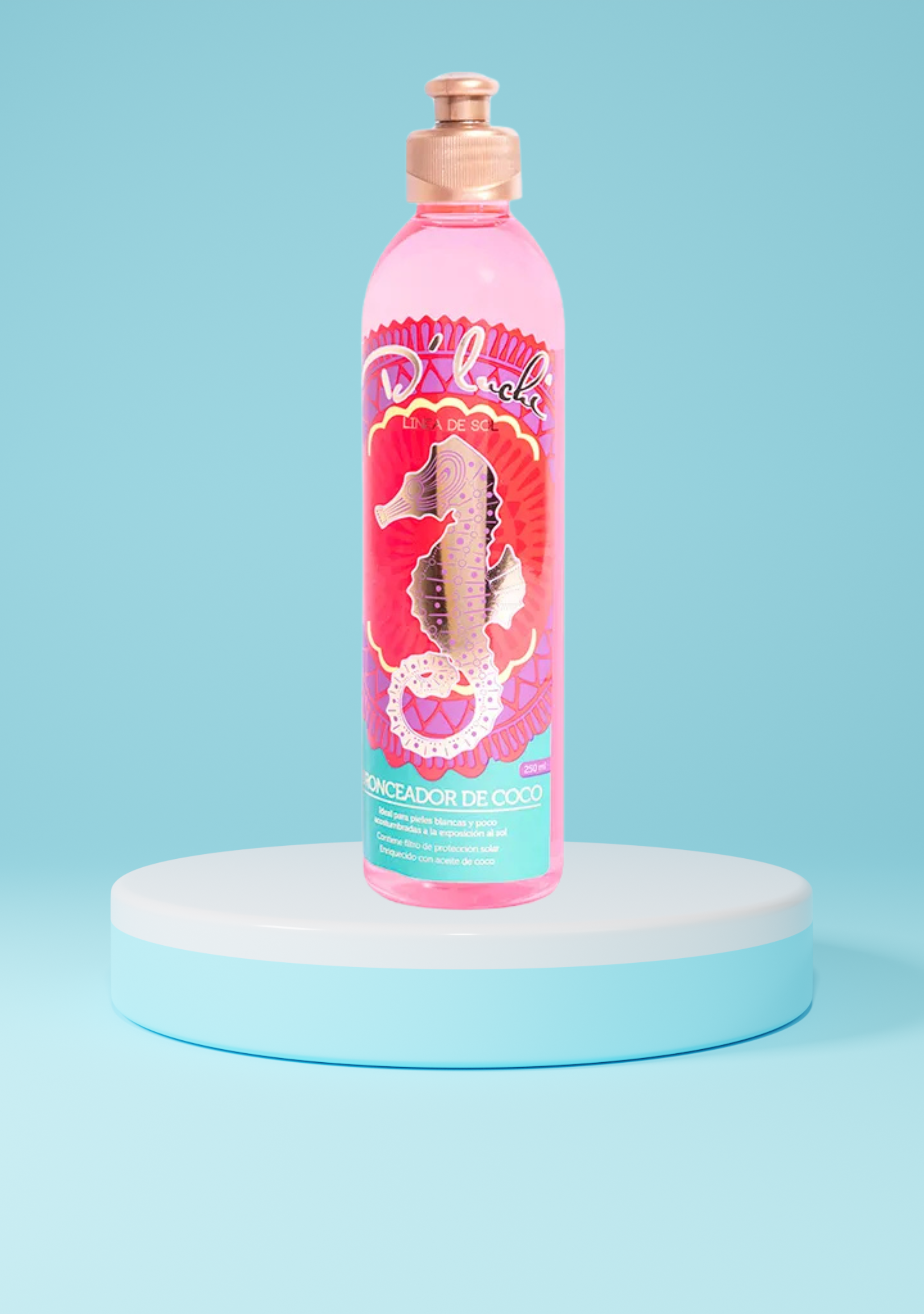 Bronceador de coco d'luchi x 250 ml