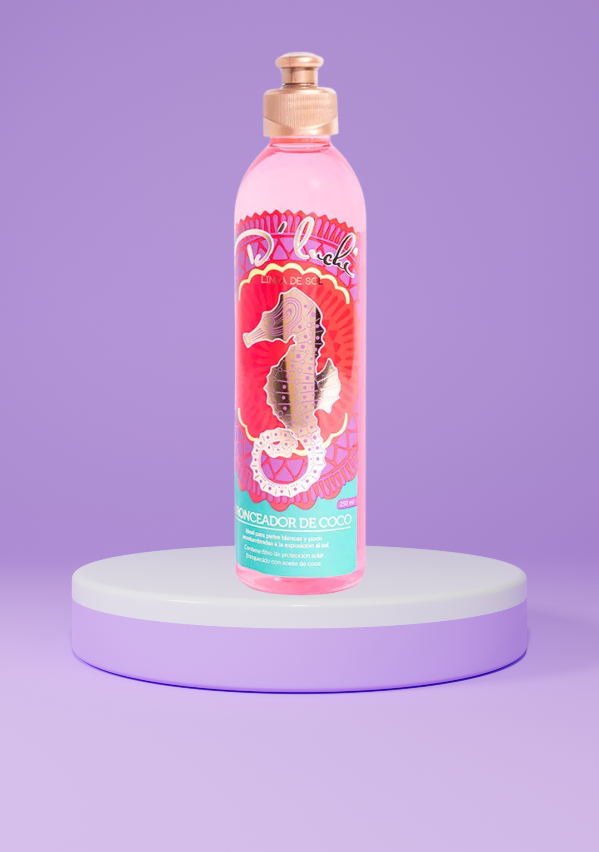 Bronceador de coco d'luchi x 250 ml