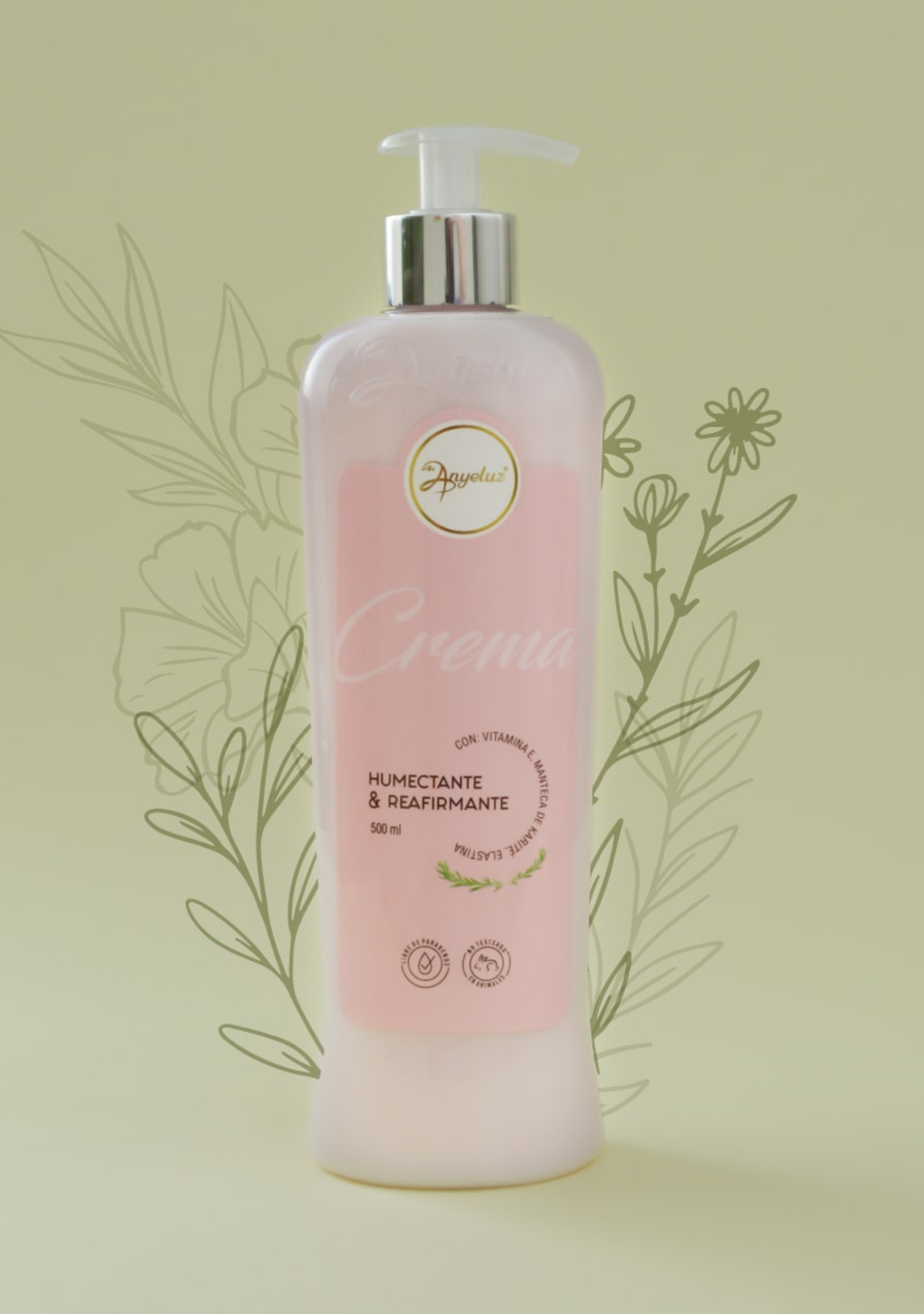 Crema Humectante Anyeluz x 500 ml