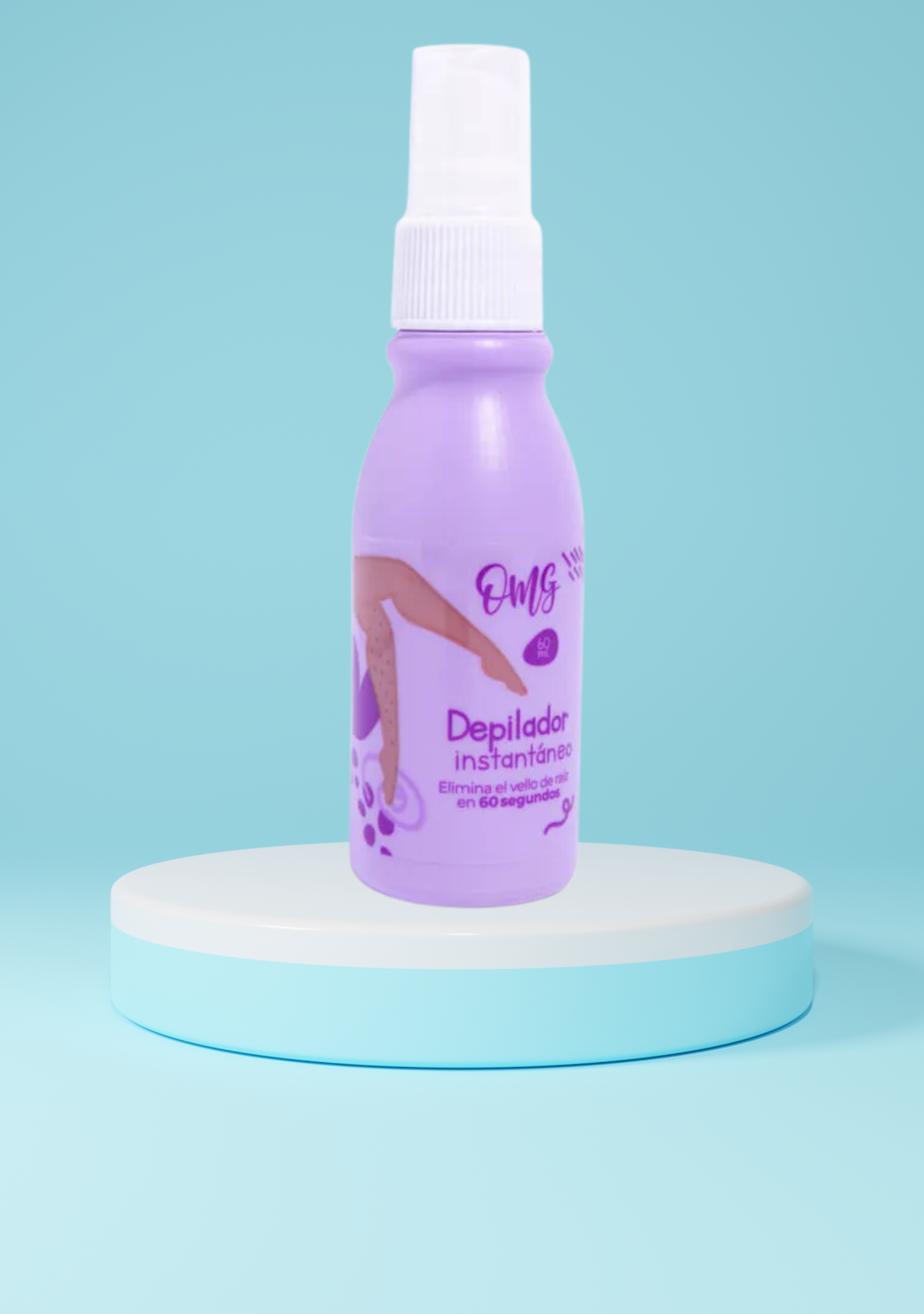 Depilador Instantaneo En Spray Omg 60 Ml