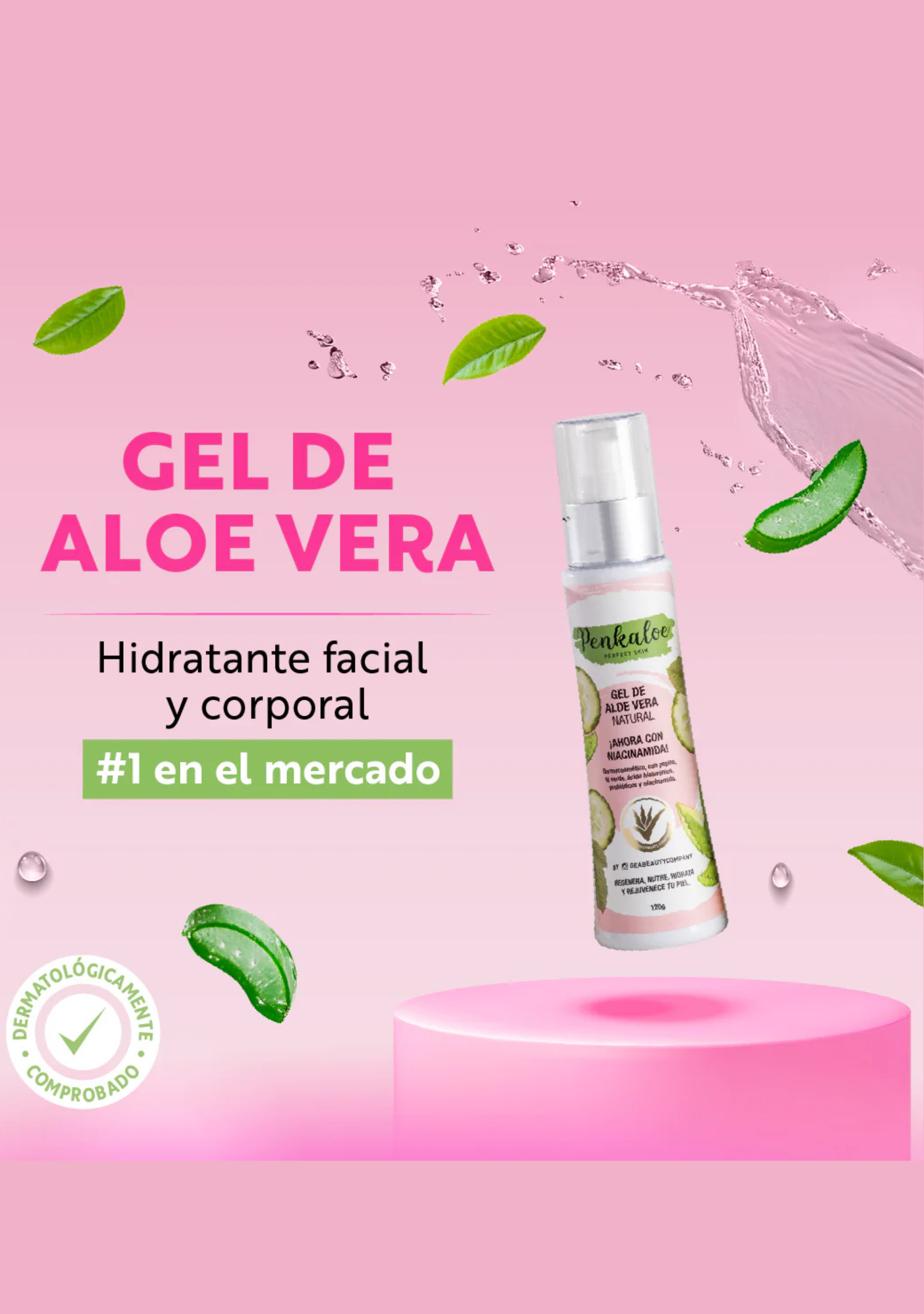 Gel De Aloe Vera Penkaloe 120 g