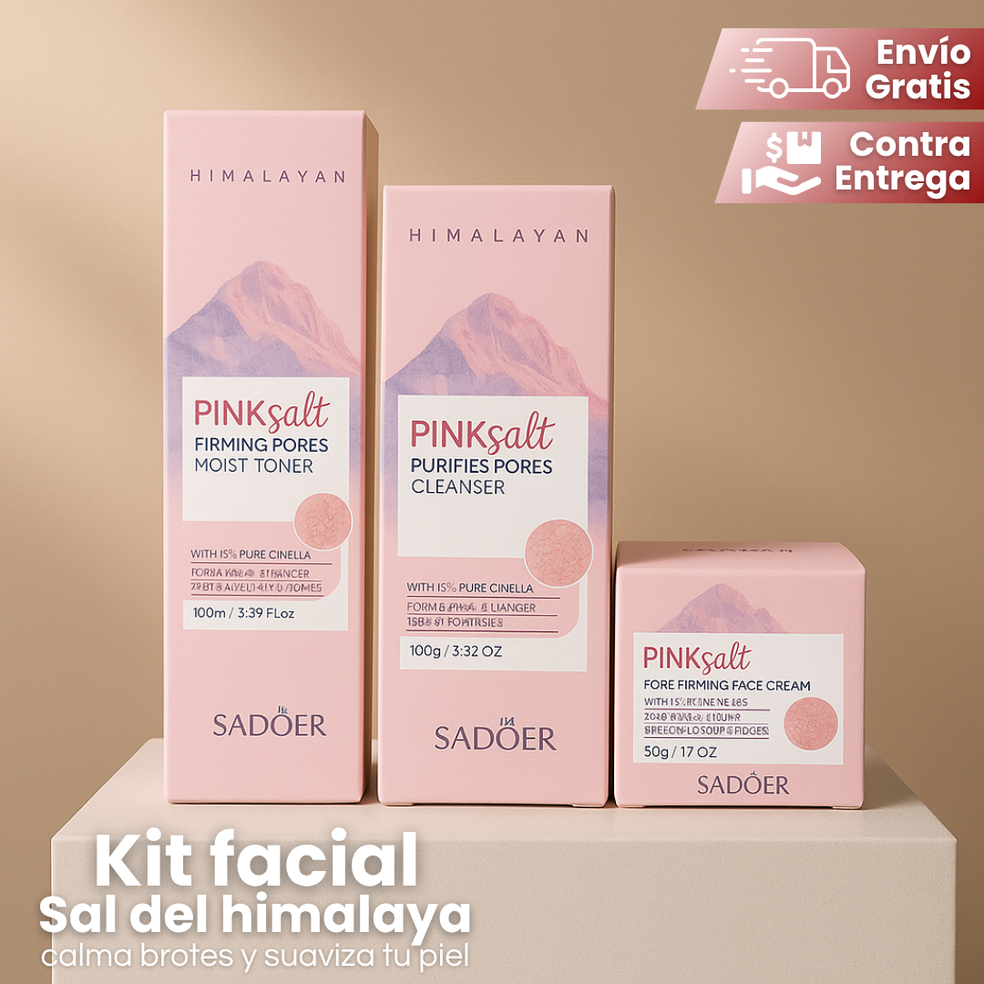 KIT FACIAL SAL DEL HIMALAYA