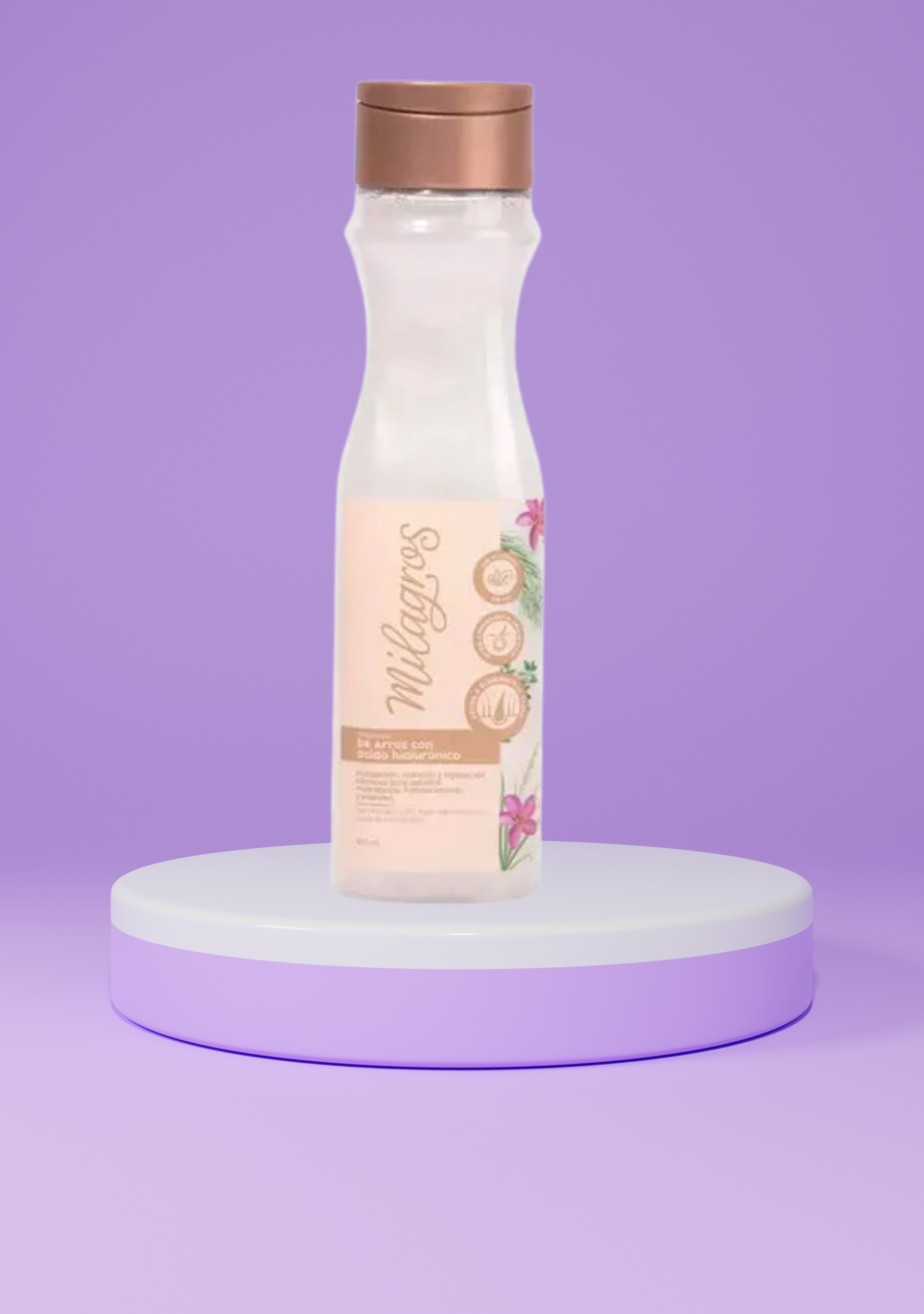 Milagros Shampoo Arroz Aminoácidos Y Acido Hialurónico