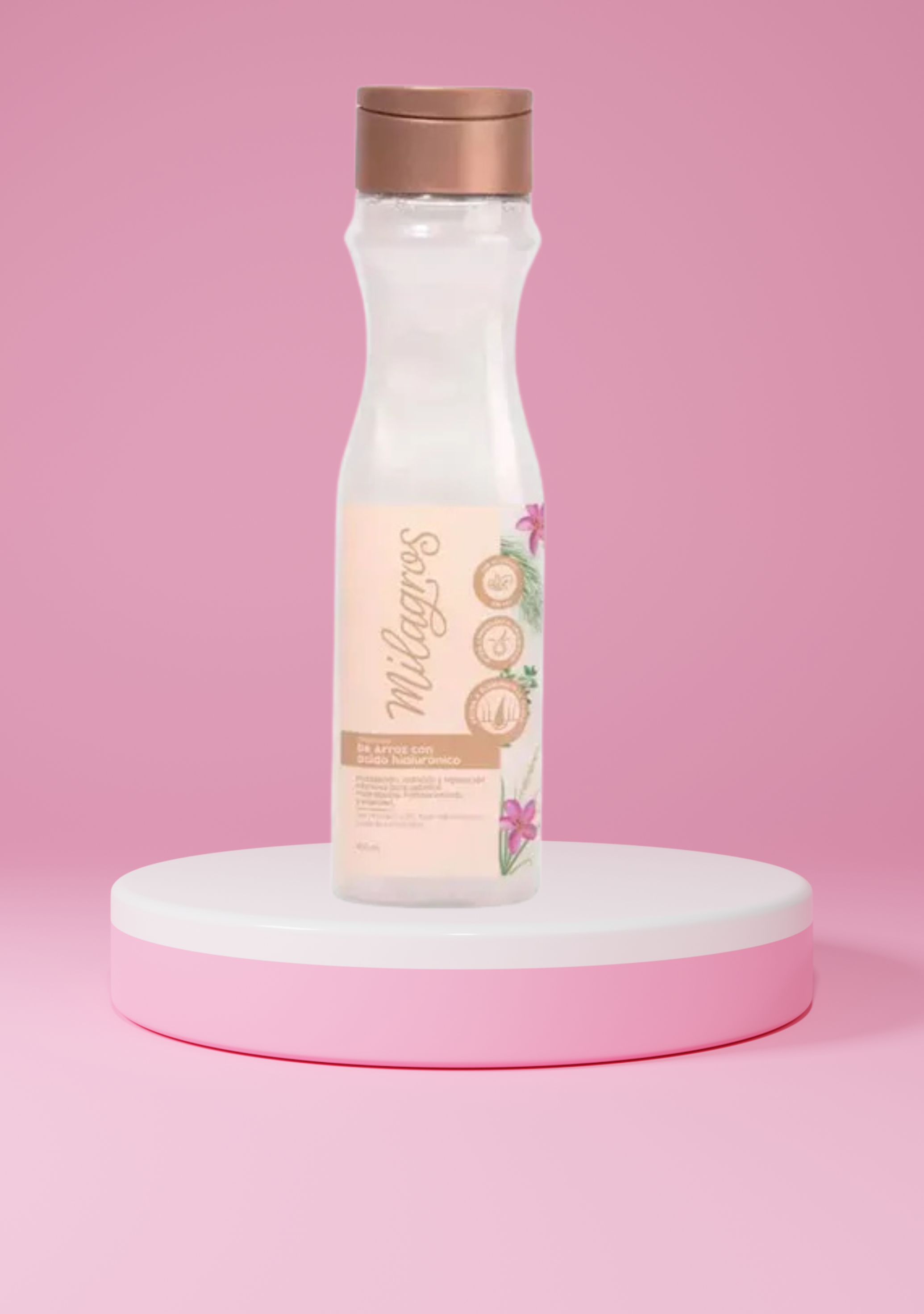 Milagros Shampoo Arroz Aminoácidos Y Acido Hialurónico