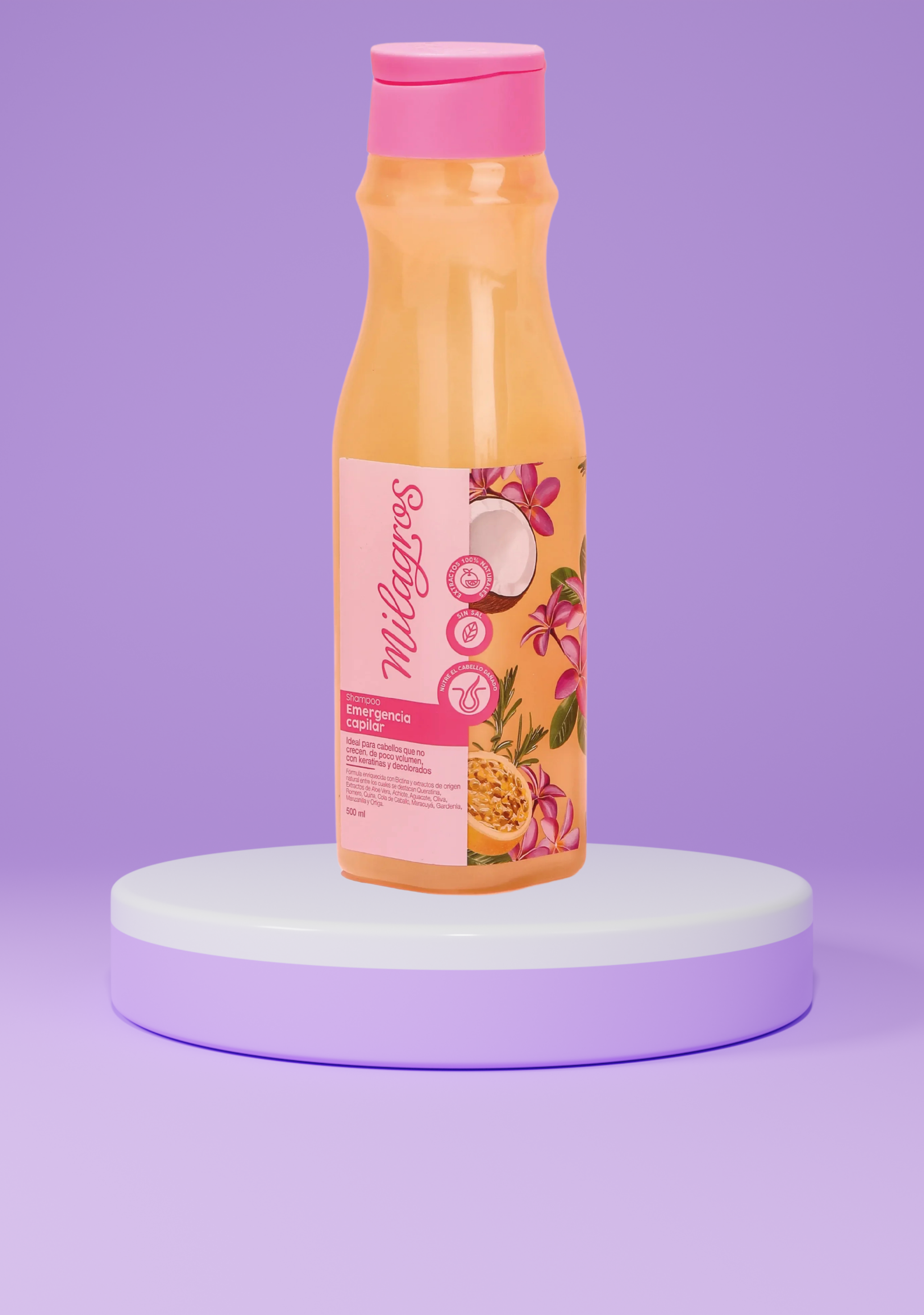 Shampoo Emergencia Capilar Milagros