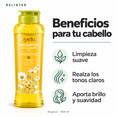 Shampoo con Manzanilla Anyeluz 500 ml - Beneficios