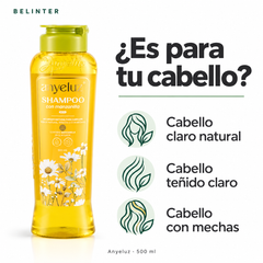 Shampoo con Manzanilla Anyeluz 500 ml - Tipo de cabello