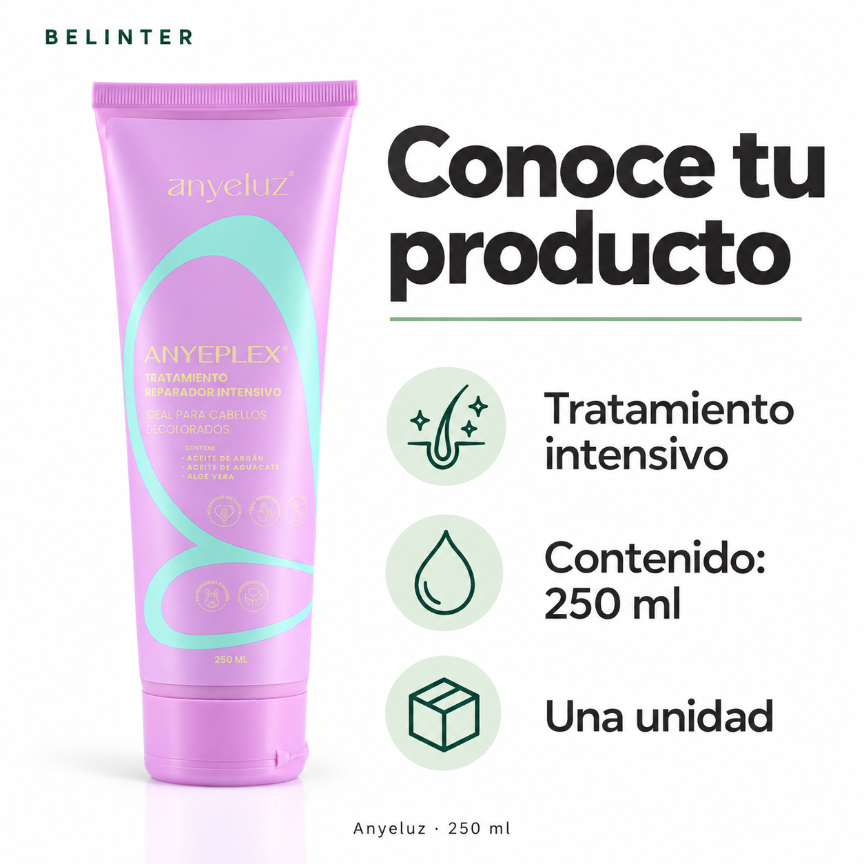 Tratamiento Anyeplex Anyeluz 250 ml - Presentación