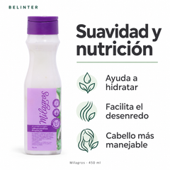 Acondicionador Ultra Nutritivo Milagros 450 ml - Beneficios
