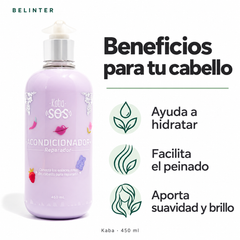 Acondicionador Reparador SOS Kaba 450 ml - Beneficios