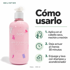Tratamiento Reparador SOS Kaba 450 ml - Modo de uso