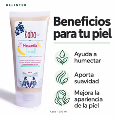 Mascarilla Facial de Banano Kaba 200 ml - Beneficios