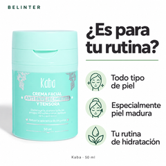 Crema Facial Tensora Kaba - Rutina facial