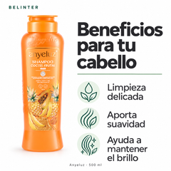 Shampoo Cóctel Frutal Anyeluz 500 ml - Beneficios