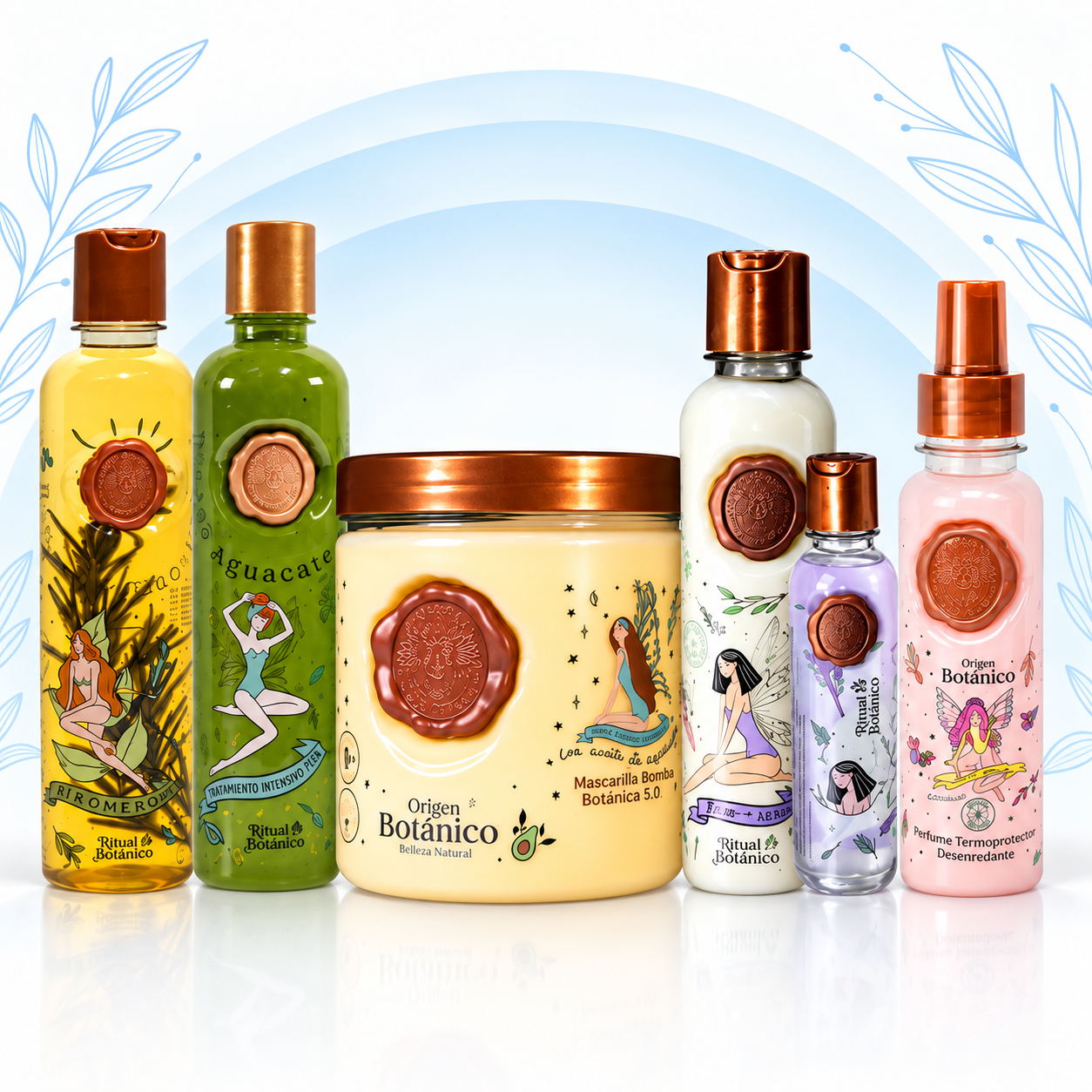 Kit Ritual Botánico con Keratina – Presentación del kit completo