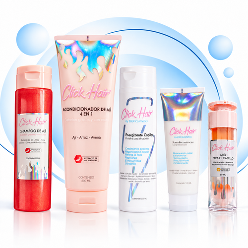 Kit SOS Reparación Click Hair – 5 productos - Productos incluidos
